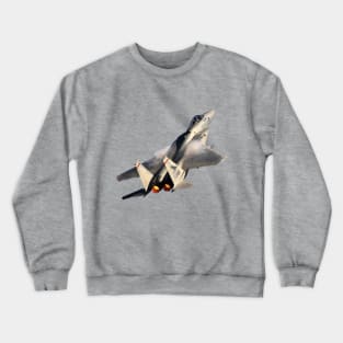 F-15C Eagle afterburner no background Crewneck Sweatshirt